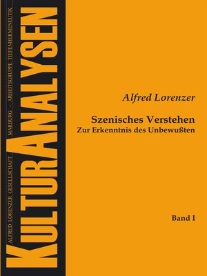 cover image of Szenisches Verstehen